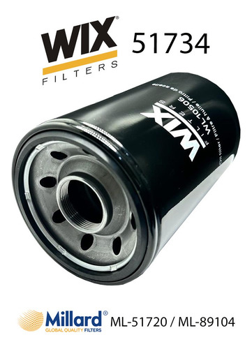 Filtro De Aceite Wix Wl10506 (51734) Dyna Hino 500 