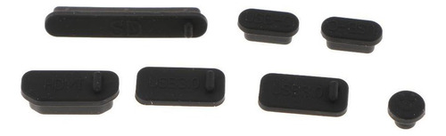 8x 7 Piezas Usb Puerto De Sonido A Prueba De Polvo Enchufe