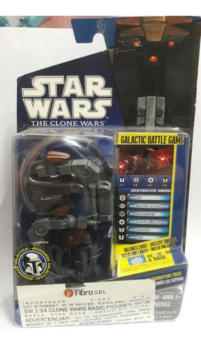 Star Wars Destroyer Droid Clone Wars Hasbro Nuevo