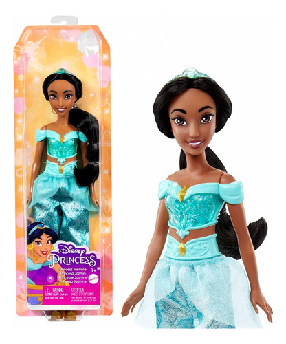 Muñeca Articulada Disney Princesa Jazmin Mattel