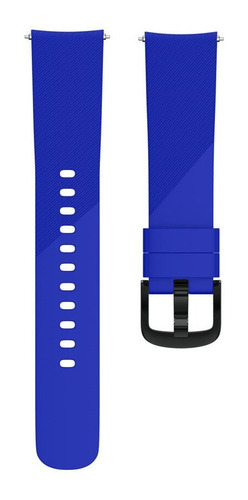Case De Silicone + Pulseira Para Galaxy Watch Active 1 E 2 Cor Azul Royal