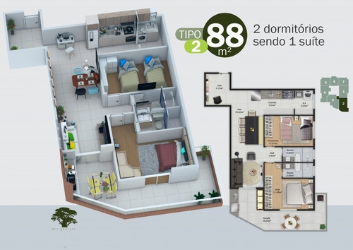 Imagem 9 de 20 de Lançamento Frente Ao Mar Com 2 Dormitórios, 2 Vagas, Sacada Gourmet, Lazer Completo, Alto Padrão, Em Praia Grande No Jardim Real Próximo Ao Flòrida!!! - Ap00561 - 70506222