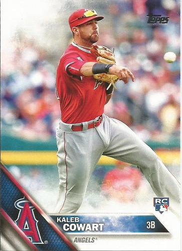 Barajita Kaleb Cowart Rookie Card Topps 2016 #325 Angels