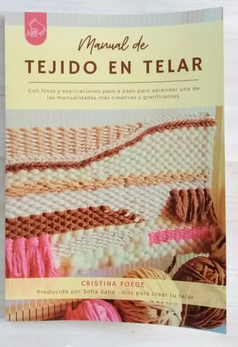 Libro tejer en telares