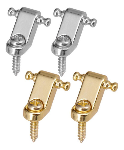 4x 4pcs Retenedor De Cuerdas De Guitarra Con Tornillos 10 X