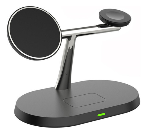 Soporte De Cargador Inalámbrico Magnético 3 En 1 De 15w For