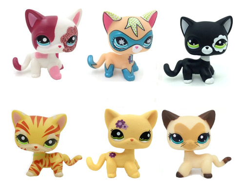 Littlest Pet Shop Lps Gatinha Short Hair