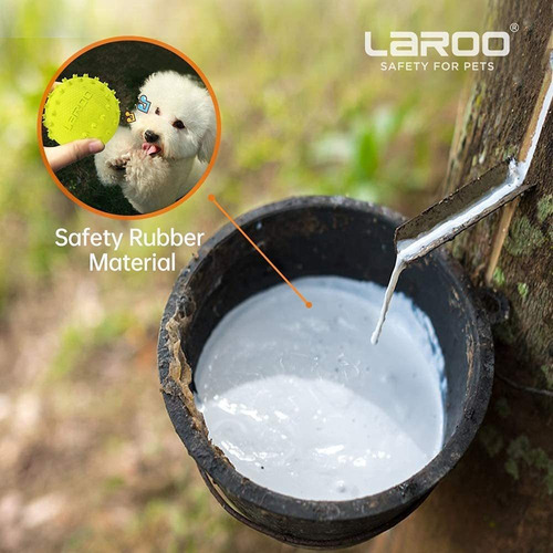 Laroo Squeaky Dog Toys Dog Balls - 3 Sizes Dog Chew Toy, Dog