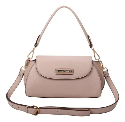 Bolsa Baguete Grande Fellipe Krein Ss23 Floater - Nude