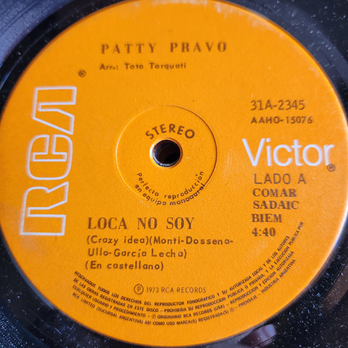 Simple Patty Bravo Rca Victor C5