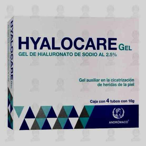  Hyalocare Gel 2.5% 4 Tubos De 10 Gr Fragancia Neutro