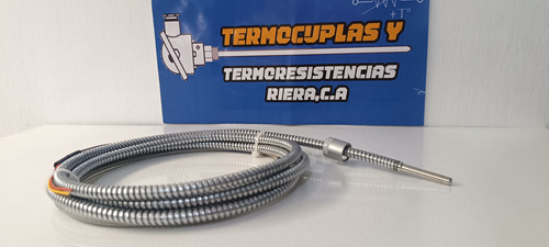 Termocupla  J  Modelo Americano Bayoneta Y Tiubin Flexible