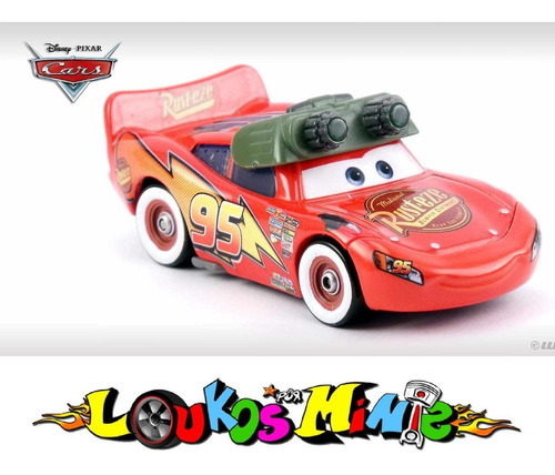 Disney Cars Night Vision Mcqueen Original Mattel Loose