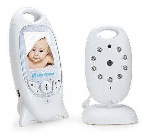 Monitor De Video Para Bebés Con Cámara Y Audio, Cámara De Mo