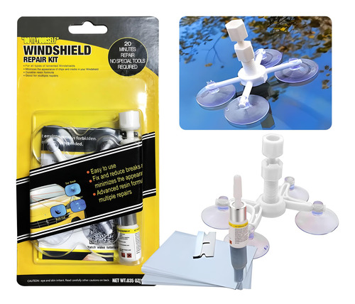 Kit De Reparación De Parabrisas Marca Xyz Modelo Abc