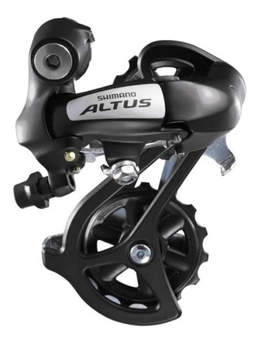 Câmbio Traseiro Shimano Altus Rd M310 7v 8v Mega Range Preto