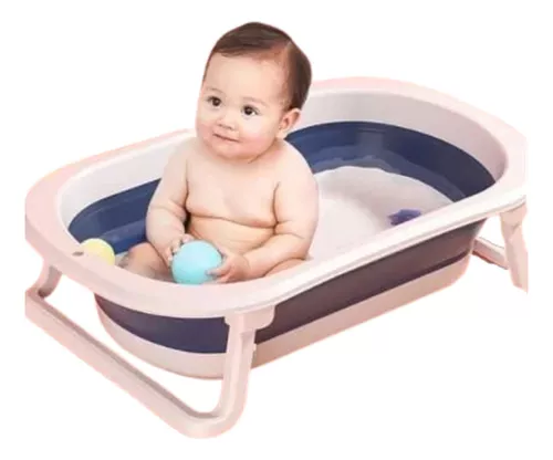 Tina de Baño Plegable Para Bebé «ECO» Pink – Cuzka