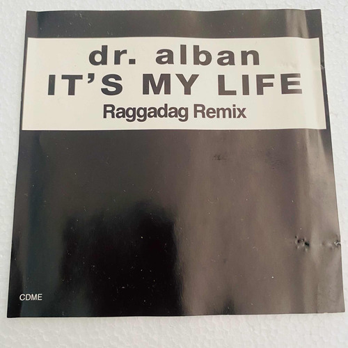 Dr Alban Its My Life Raggadag Remix Cd Single