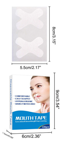 Cinta Adhesiva Transparente For Boca I Gentle, 120 Unidades