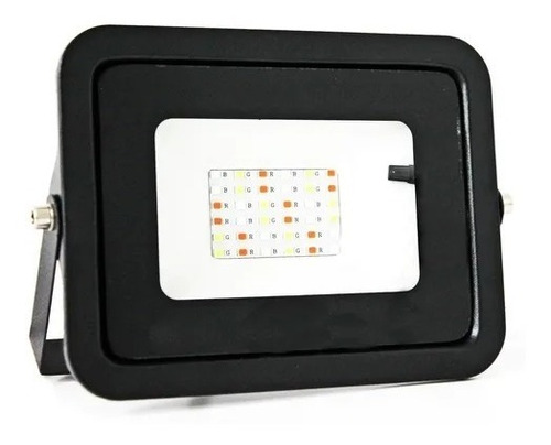 Imagen 1 de 3 de Reflector Led Rgb 30w Bajo Consumo Alta Potencia Exterior