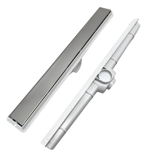 Ralo Linear 5x50 Grelha Inox Polida Invisivel E Piso Tela Br