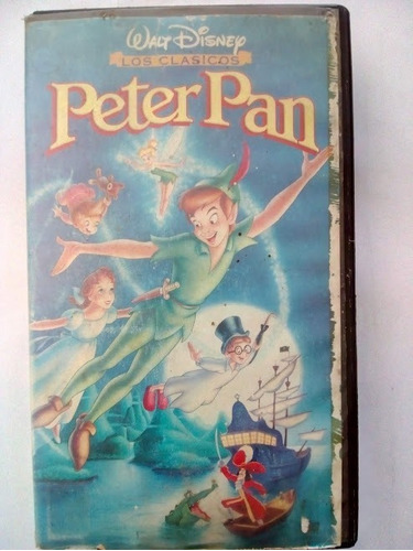 Vhs De Disney Los Clasicos De Peter Pan 1953 