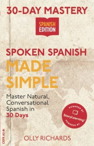 Libro : 30-day Mastery Spoken Spanish Made Simple Master.. 