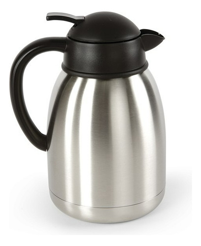 Jarra Para Café Térmica 2 Litros Acero Inoxidable Color Gris