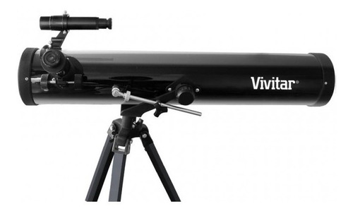 Telescópio Refletor Lente 76mm Ampliação 525x Vivtel76700