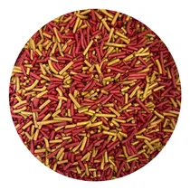 Comprar Granillo Navidad Rojo Y Dorado Sprinkles Confiteria Cupcakes
