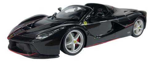 Ferrari LaFerrari Aperta 1:24 Bburago Negro