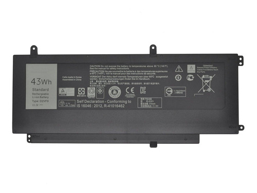 Bateria D2vf9 Para Dell Inspiron 15 7547 7548 Series 0pxr51