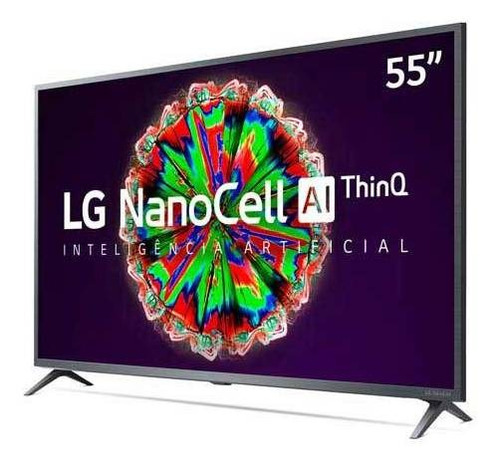 Smart Tv Nanocell 4k LG Led 55 Thinqai, Google Assistente