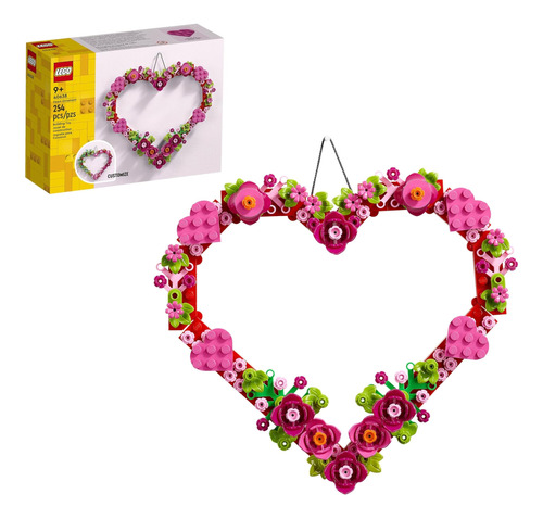 Corazón Decorativo Lego Día De San Valentín