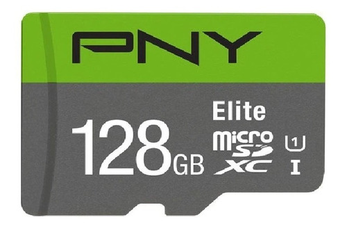 Tarjeta De Memoria Microsd Pny Elite-x 128gb Clase10 U3 V30