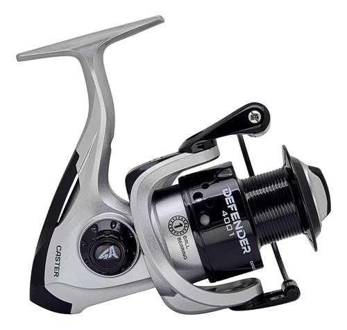 Reel Frontal Caster Defender 4001 Variada Río 1 Ruleman