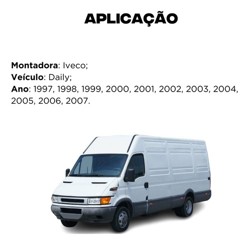 Par Amortecedor Dianteiro Traseiro Iveco Daily Allen 98 A 08