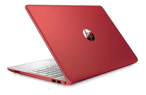 Ultrabook  HP 15-dw0083wm scarlet red 15.6", Intel Pentium Silver N5000  4GB de RAM 128GB SSD, Intel UHD Graphics 605 1366x768px Windows 10 Home