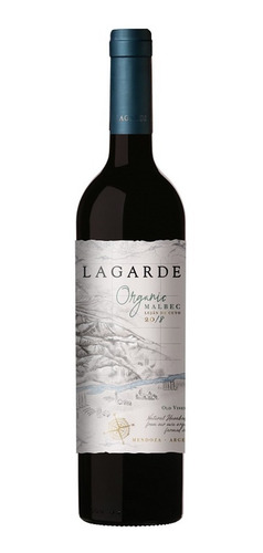 Vino Lagarde Malbec Organico X750cc