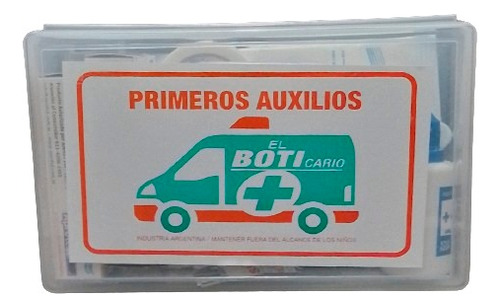 Botiquin Primeros Auxilios Para Auto  N°2 Fabricante Directo