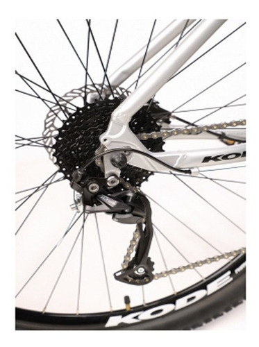 Imagem 3 de 6 de Bicicleta Kode Attack Mtb 27 Velocidades Aro 29 Cinza/preto