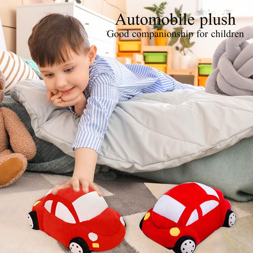 Aucoma Car Plush Toys Red 13.7, VehĂculo De Peluche Plushie