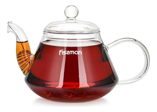 Tetera Piramide Con Infusor De Acero 800ml - Fissman