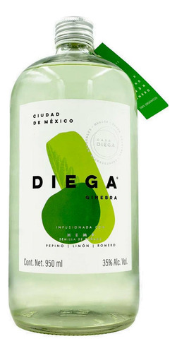 Pack De 4 Ginebra Diega Hemp 950 Ml