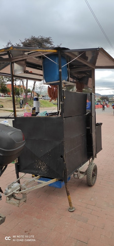 Carro De Comidas Rápidas Con Tiro De Arrastre