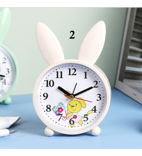 Reloj Despertador Forma Conejo , Dormitorio Casa Alar