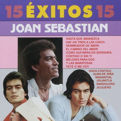 15 Exitos Joan Sebastian Cd