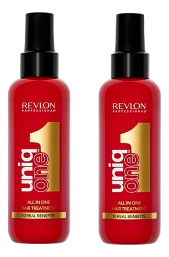Pack X2 Tratamiento Revlon Professional Uniq One All In One 