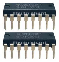 Comprar Set X 2 Sn74hc595n 74hc595 74595 8bit Shift Register Dip-16