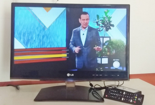 Imagem 5 de 9 de Tv Monitor LG Led 21,5 Pol - M2250d C/base+fonte+cabos